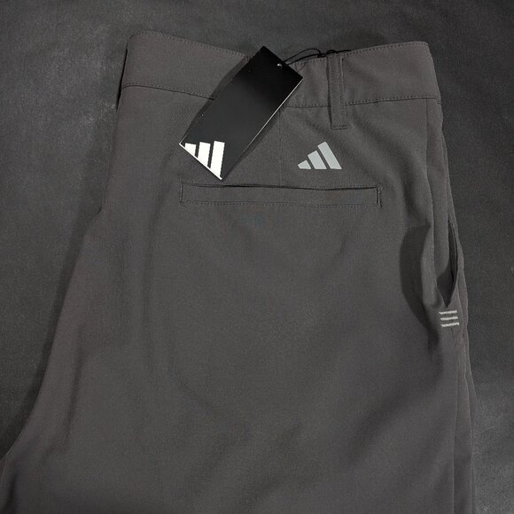 $70 Adidas Men's 365 Ultimate Golf Shorts Size 38 Charcoal Woven Stretch - Picture 1 of 9